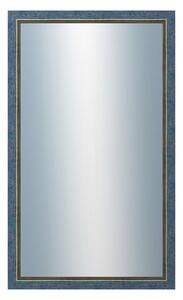 Zrkadlo v rámu Dantik rozmer s rámom 60x100 cm z lišty CARRARA šedá (2949)