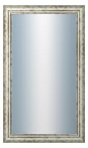 DANTIK - Zrkadlo v rámu, rozmer s rámom 60x100 cm z lišty TRITON široký strieborný (2950)