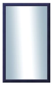 DANTIK - Zrkadlo v rámu, rozmer s rámom 60x100 cm z lišty LEDVINKA modrá (1444)