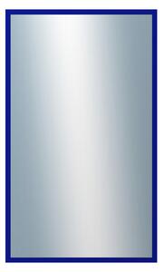 DANTIK - Zrkadlo v rámu, rozmer s rámom 60x100 cm z lišty PERLA modrá lesklá (2877)
