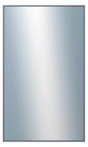 DANTIK - Zrkadlo v rámu, rozmer s rámom 60x100 cm z lišty Hliník platina (7002019)