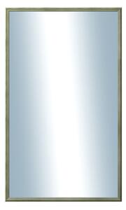DANTIK - Zrkadlo v rámu, rozmer s rámom 60x100 cm z lišty Y-ka zelená linka (3126)