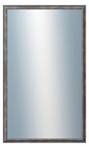 DANTIK - Zrkadlo v rámu, rozmer s rámom 60x100 cm z lišty TRITON cín (2146)