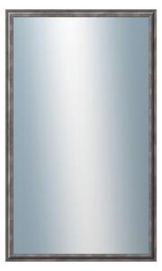 DANTIK - Zrkadlo v rámu, rozmer s rámom 60x100 cm z lišty TRITON cín (2146)