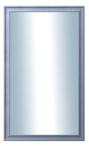 DANTIK - Zrkadlo v rámu, rozmer s rámom 60x100 cm z lišty KOSTELNÍ malá modrá (3166)