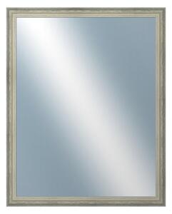 DANTIK - Zrkadlo v rámu, rozmer s rámom 40x50 cm z lišty DELFINO strieborná (2897)