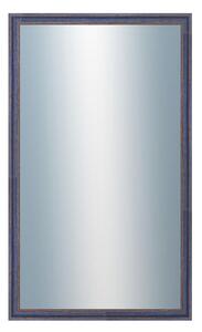 DANTIK - Zrkadlo v rámu, rozmer s rámom 60x100 cm z lišty LYON modrá (2668)