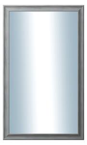 DANTIK - Zrkadlo v rámu, rozmer s rámom 60x100 cm z lišty KOSTELNÍ malá šedá (3167)