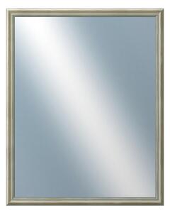 DANTIK - Zrkadlo v rámu, rozmer s rámom 40x50 cm z lišty Y-ka oranžová linka (3128)