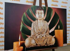 Obraz Budha s relaxačným zátiším
