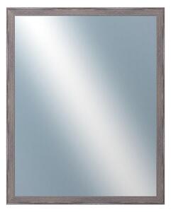 DANTIK - Zrkadlo v rámu, rozmer s rámom 40x50 cm z lišty KASSETTE tmavošedá (3056)