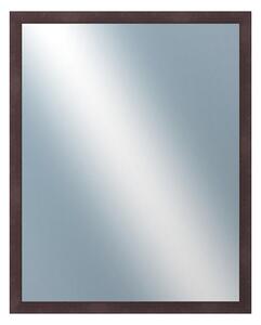 Zrkadlo v rámu Dantik rozmer s rámom 40x50 cm z lišty FC hnedá vysoká (2184)