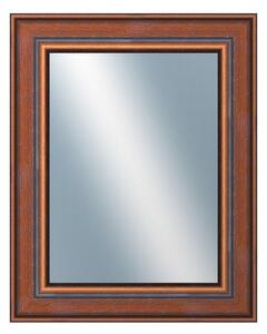 DANTIK - Zrkadlo v rámu, rozmer s rámom 40x50 cm z lišty ANGLIE hnedá (561)