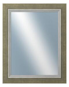 DANTIK - Zrkadlo v rámu, rozmer s rámom 40x50 cm z lišty AMALFI zelená (3115)
