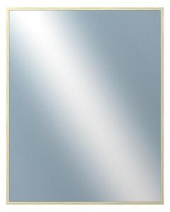 DANTIK - Zrkadlo v rámu, rozmer s rámom 40x50 cm z lišty Hliník zlatá lesklá (7001001)