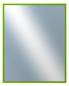 DANTIK - Zrkadlo v rámu, rozmer s rámom 40x50 cm z lišty NIELSEN zelená (7269207)