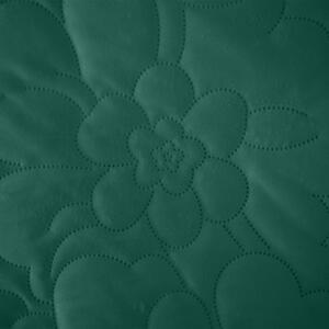 Prešívaný prehoz na posteľ s potlačou kvetov Šírka: 170 cm | Dĺžka: 210 cm