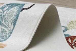 Protišmykový prateľný koberec ANDRE 1299 Do kuchyne - poličky, béžový