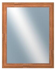 DANTIK - Zrkadlo v rámu, rozmer s rámom 40x50 cm z lišty LYON hnedá (2750)