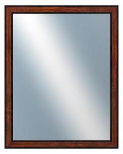 DANTIK - Zrkadlo v rámu, rozmer s rámom 40x50 cm z lišty CASTAGNO hnedá (396)