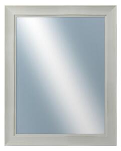 DANTIK - Zrkadlo v rámu, rozmer s rámom 40x50 cm z lišty ANDRÉ veľká biela (3155)