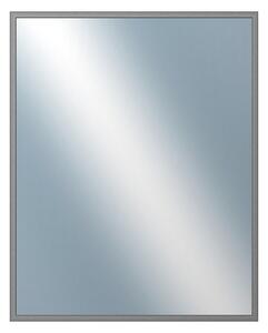 DANTIK - Zrkadlo v rámu, rozmer s rámom 40x50 cm z lišty Hliník platina (7269019)