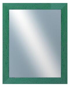 DANTIK - Zrkadlo v rámu, rozmer s rámom 40x50 cm z lišty RETRO zelená (2535)