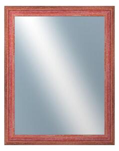 DANTIK - Zrkadlo v rámu, rozmer s rámom 40x50 cm z lišty LYON červená (2707)