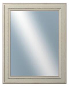 DANTIK - Zrkadlo v rámu, rozmer s rámom 40x50 cm z lišty STEP biela (3018)