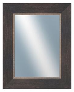 DANTIK - Zrkadlo v rámu, rozmer s rámom 40x50 cm z lišty TOMAS čierna veľká (3031)