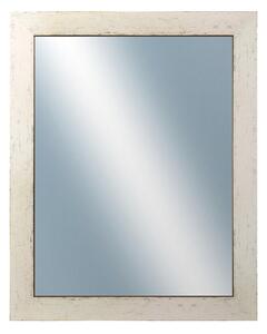 Zrkadlo v rámu Dantik rozmer s rámom 40x50 cm z lišty RETRO biela (2531)