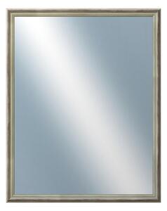 DANTIK - Zrkadlo v rámu, rozmer s rámom 40x50 cm z lišty Y-ka fialová linka (3129)