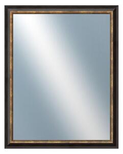 DANTIK - Zrkadlo v rámu, rozmer s rámom 40x50 cm z lišty TRITON čierna (2139)