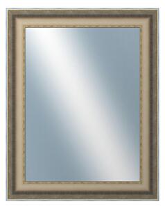 DANTIK - Zrkadlo v rámu, rozmer s rámom 40x50 cm z lišty DOPRODEJMETAL AG prehnutá veľká (3025)