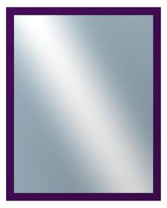 DANTIK - Zrkadlo v rámu, rozmer s rámom 40x50 cm z lišty PASTELKA fialová rovná (2564)