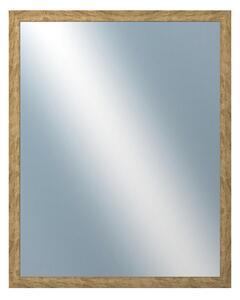 DANTIK - Zrkadlo v rámu, rozmer s rámom 40x50 cm z lišty DUNE zlatá (2946)