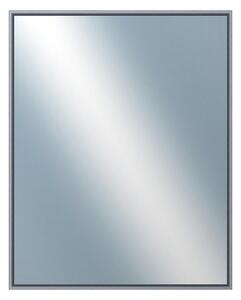 DANTIK - Zrkadlo v rámu, rozmer s rámom 40x50 cm z lišty Hliník platina (7002019)