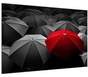 Obraz otvorených dáždnikov (90x60 cm)