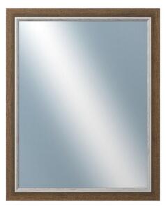 DANTIK - Zrkadlo v rámu, rozmer s rámom 40x50 cm z lišty TAIGA sv.hnedá (3106)