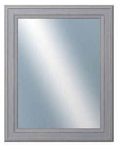 DANTIK - Zrkadlo v rámu, rozmer s rámom 40x50 cm z lišty STEP šedá (3019)