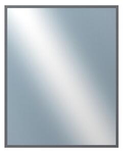 DANTIK - Zrkadlo v rámu, rozmer s rámom 40x50 cm z lišty Hliník platina (7003019)