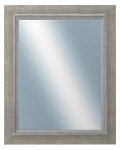 DANTIK - Zrkadlo v rámu, rozmer s rámom 40x50 cm z lišty AMALFI šedá (3113)