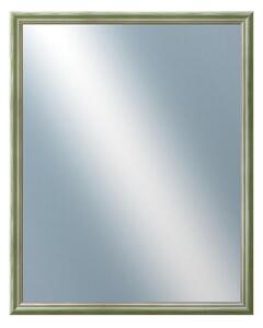 DANTIK - Zrkadlo v rámu, rozmer s rámom 40x50 cm z lišty Y-ka zelená linka (3126)
