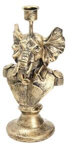 Svietnik Gold Slon 23cm