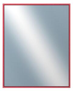 DANTIK - Zrkadlo v rámu, rozmer s rámom 40x50 cm z lišty Hliník červená m. (7002244)