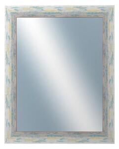 DANTIK - Zrkadlo v rámu, rozmer s rámom 40x50 cm z lišty PAINT zelená veľká (2964)