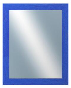 DANTIK - Zrkadlo v rámu, rozmer s rámom 40x50 cm z lišty RETRO modrá (2532)