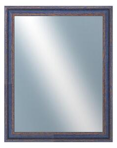 DANTIK - Zrkadlo v rámu, rozmer s rámom 40x50 cm z lišty LYON modrá (2668)