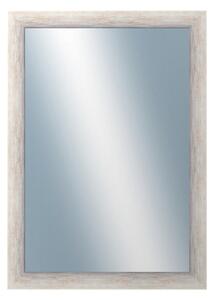 DANTIK - Zrkadlo v rámu, rozmer s rámom 50x70 cm z lišty PAINT biela veľká (2960)