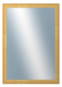 DANTIK - Zrkadlo v rámu, rozmer s rámom 50x70 cm z lišty LYON zlatá (2703)